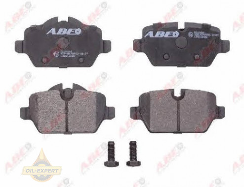 Abe Колодки гальмівні дискові ABE C2B016ABE - Заображення 1