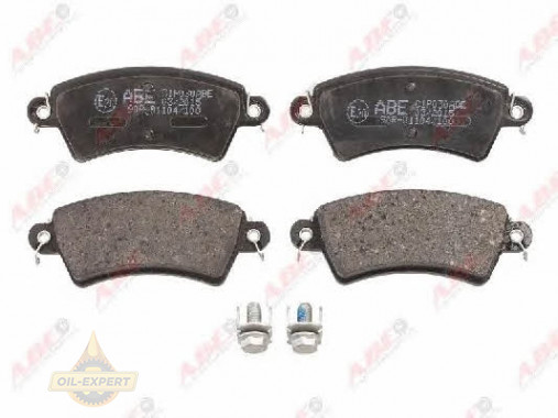 Abe Колодки тормозные дисковые ABE C1P030ABE - Картинка 1