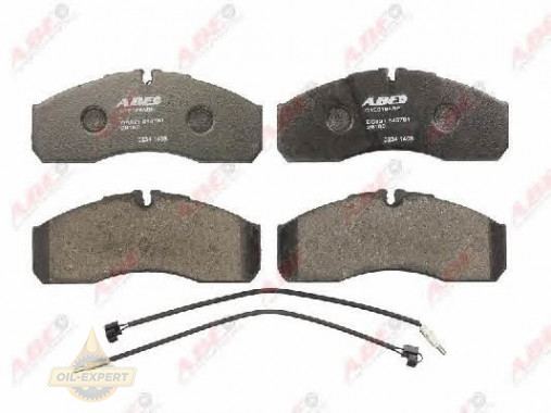Abe Колодки тормозные дисковые ABE C1E018ABE - Картинка 1