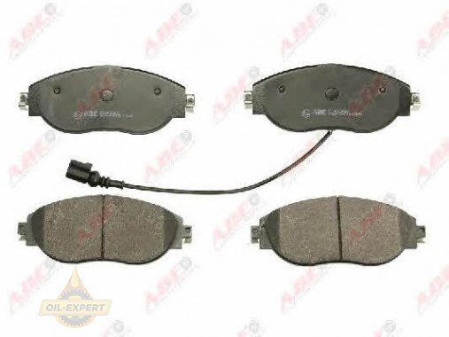 Abe Колодки тормозные дисковые ABE C1W068ABE - Картинка 1
