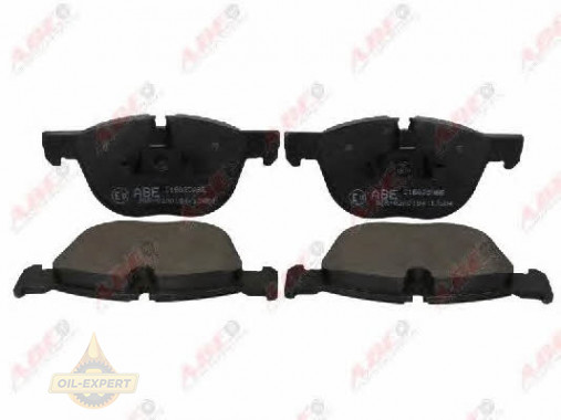 Abe Колодки тормозные дисковые ABE C1B025ABE - Картинка 1