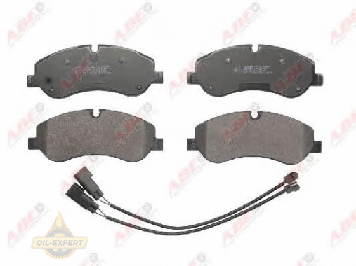 Abe Колодки тормозные дисковые ABE C1G066ABE - Картинка 1