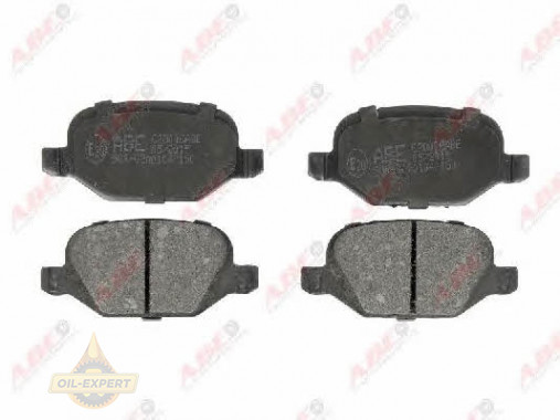 Abe Колодки тормозные дисковые ABE C2D006ABE - Картинка 1