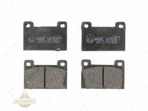Abe Колодки тормозные дисковые ABE C1S002ABE - Картинка 2