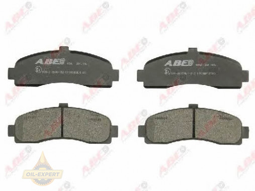 Abe Колодки тормозные дисковые ABE C11053ABE - Картинка 1