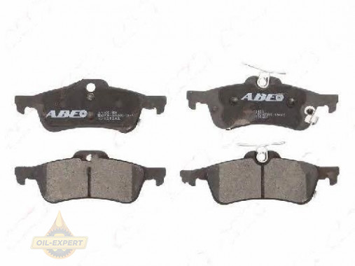 Abe Колодки тормозные дисковые ABE C22038ABE - Картинка 2
