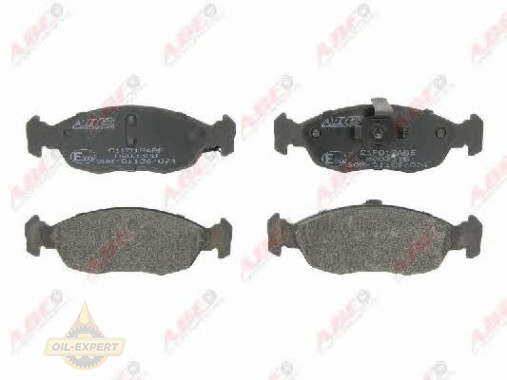 Abe Колодки тормозные дисковые ABE C1P018ABE - Картинка 1