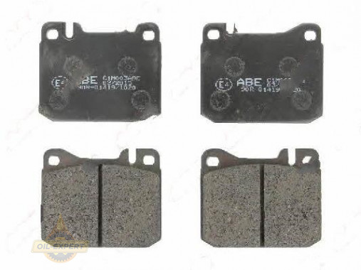 Abe Колодки тормозные дисковые ABE C1M003ABE - Картинка 2