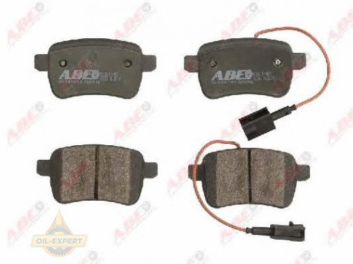 Abe Колодки тормозные дисковые ABE C2D011ABE - Картинка 1
