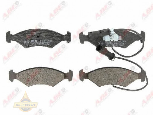 Abe Колодки тормозные дисковые ABE C1G003ABE - Картинка 1