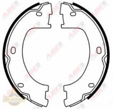 Abe Колодки тормозные барабанные ABE CRM015ABE - Картинка 3