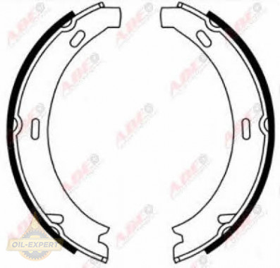 Abe Колодки тормозные барабанные ABE CRM012ABE - Картинка 1