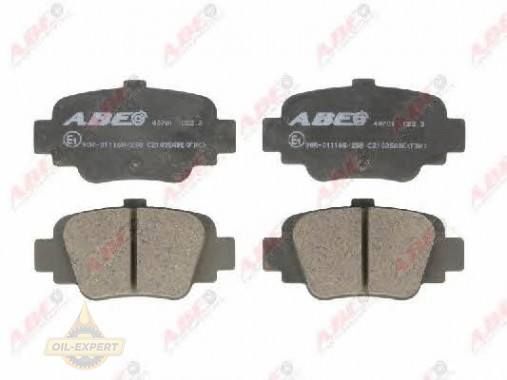 Abe Колодки гальмівні дискові ABE C21035ABE - Заображення 1