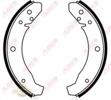 Abe Колодки тормозные барабанные ABE C0W024ABE - Картинка 1