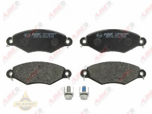 Abe Колодки тормозные дисковые ABE C1P026ABE - Картинка 1