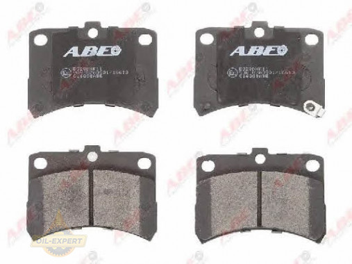Abe Колодки тормозные дисковые ABE C16008ABE - Картинка 1