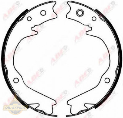 Abe Колодки тормозные барабанные ABE C07015ABE - Картинка 2