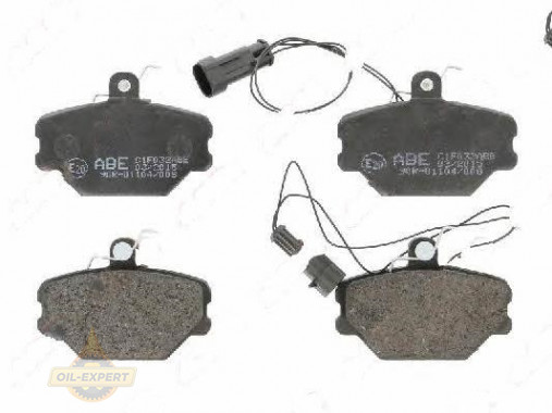 Abe Колодки дискові гальмові ABE C1F032ABE - Заображення 2