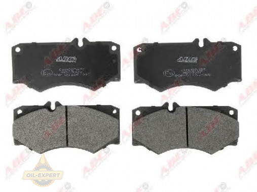 Abe Колодки дискові гальмові ABE C1M007ABE - Заображення 1