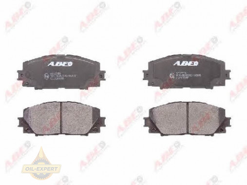 Abe Колодки тормозные дисковые ABE C12133ABE - Картинка 1