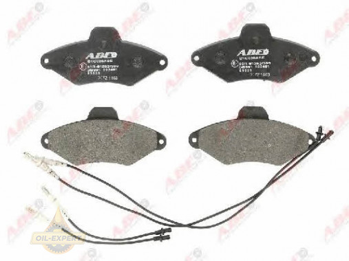 Abe Колодки тормозные дисковые ABE C1C020ABE - Картинка 1