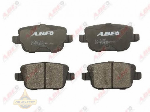 Abe Колодки дискові гальмові ABE C2I003ABE - Заображення 1