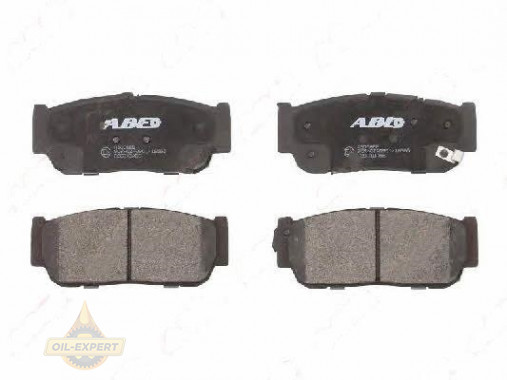 Abe Колодки тормозные дисковые ABE C20010ABE - Картинка 2