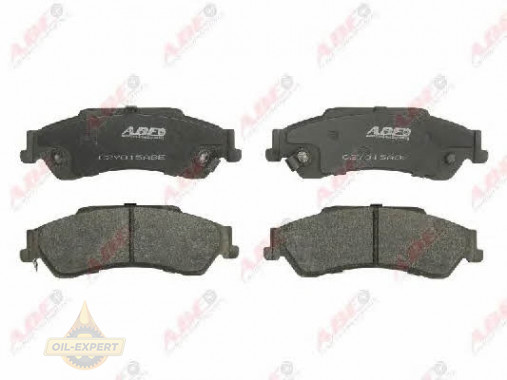 Abe Колодки тормозные дисковые ABE C2Y015ABE - Картинка 1