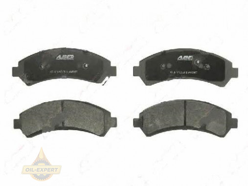 Abe Колодки тормозные дисковые ABE C1Y031ABE - Картинка 2