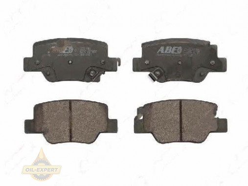 Abe Колодки тормозные дисковые ABE C22041ABE - Картинка 2