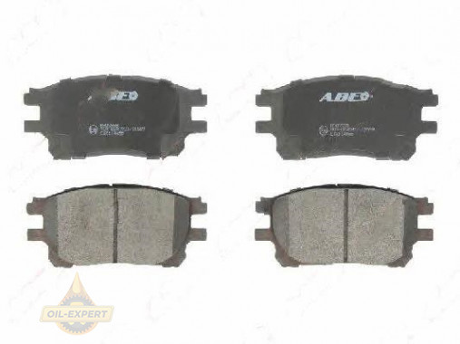 Abe Колодки тормозные дисковые ABE C12114ABE - Картинка 2