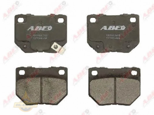Abe Колодки тормозные дисковые ABE C27006ABE - Картинка 1