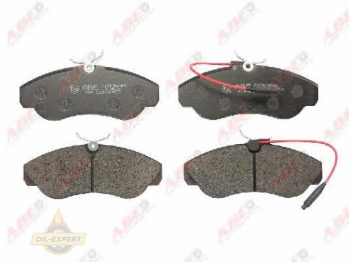 Abe Колодки дискові гальмові ABE C1F030ABE - Заображення 1