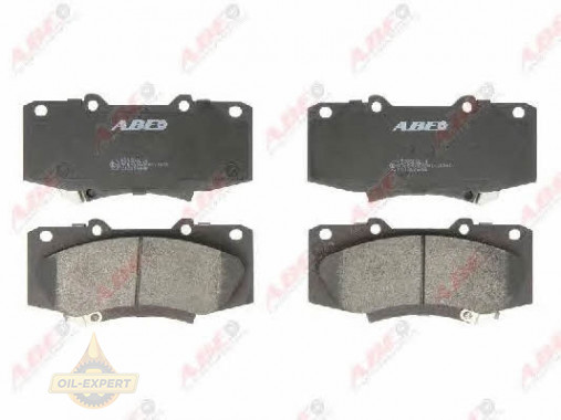 Abe Колодки гальмівні дискові ABE C12136ABE - Заображення 1