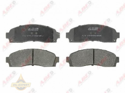 Abe Колодки тормозные дисковые ABE C1Y039ABE - Картинка 1