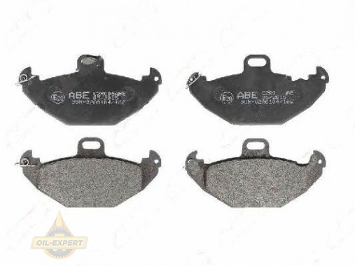 Abe Колодки тормозные дисковые ABE C2R006ABE - Картинка 2