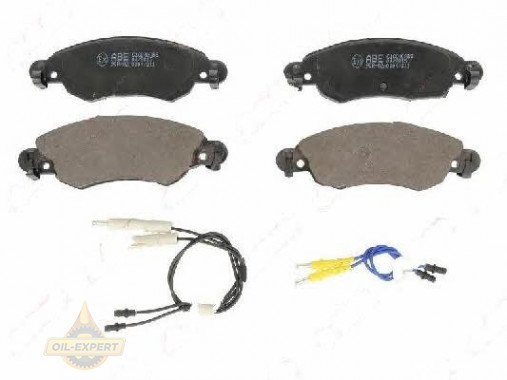 Abe Колодки тормозные дисковые ABE C1C040ABE - Картинка 2