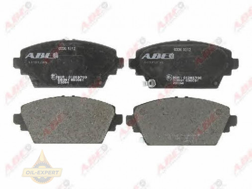 Abe Колодки тормозные дисковые ABE C14042ABE - Картинка 1