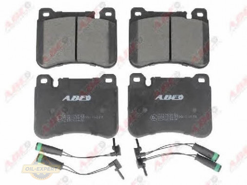 Abe Колодки тормозные дисковые ABE C1M061ABE - Картинка 1