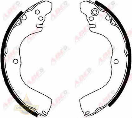 Abe Колодки тормозные барабанные ABE C05064ABE - Картинка 2