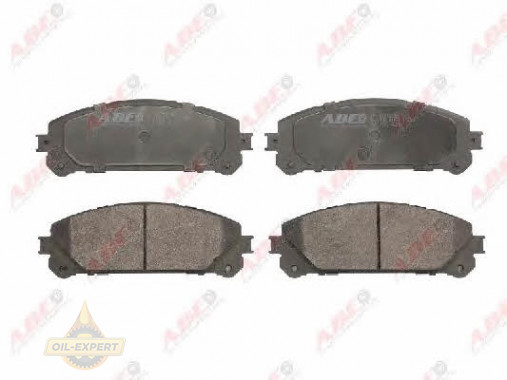Abe Колодки тормозные дисковые ABE C12135ABE - Картинка 1