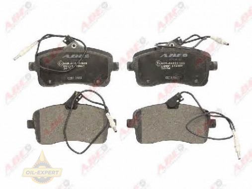 Abe Колодки тормозные дисковые ABE C1P045ABE - Картинка 1