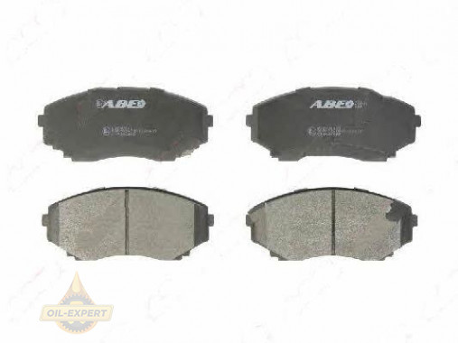 Abe Колодки тормозные дисковые ABE C13042ABE - Картинка 2