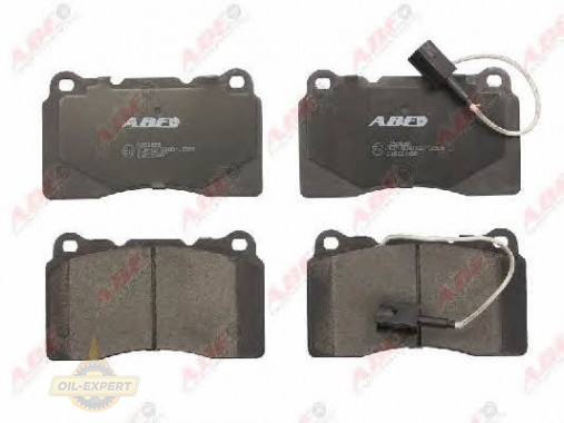 Abe Колодки дискові гальмові ABE C1D024ABE - Заображення 1