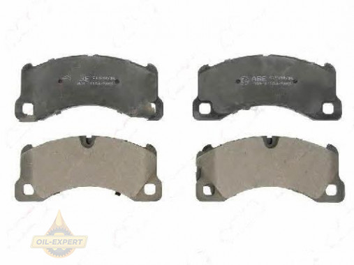 Abe Колодки тормозные дисковые ABE C1W066ABE - Картинка 2