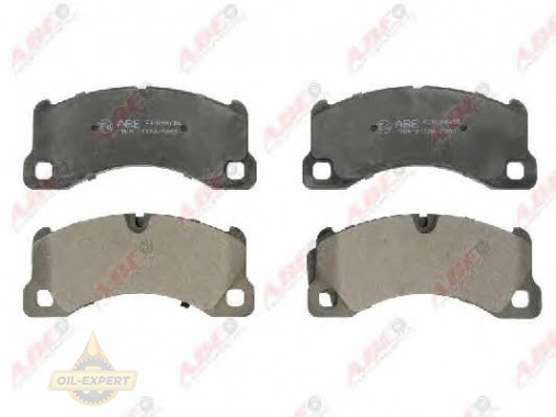 Abe Колодки тормозные дисковые ABE C1W066ABE - Картинка 1