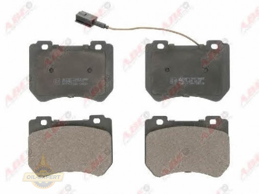Abe Колодки тормозные дисковые ABE C1D034ABE - Картинка 1