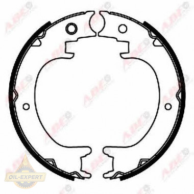 Abe Колодки тормозные барабанные ABE C07014ABE - Картинка 1