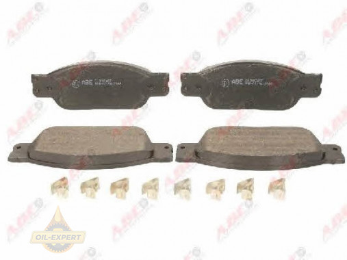 Abe Колодки тормозные дисковые ABE C1J002ABE - Картинка 2