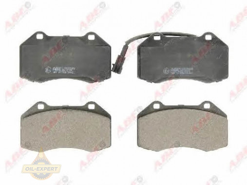 Abe Колодки тормозные дисковые ABE C1D038ABE - Картинка 1